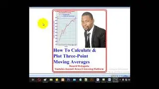 1-How To Calculate & Plot Three-point Moving Averages and