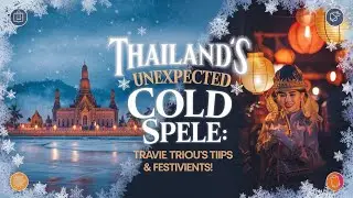 Thailand's Unexpected Cold Spell: Travel Tips & Festivities! #winter #thailand #wintertravel