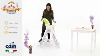 Chaise haute b&eacute;b&eacute; Campione de Cam