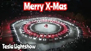 MERRY CHRISTMAS with the Tesla Lightshow from Fulda 2025 &ndash; Backstage, Drone Shots & Full Show!