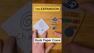 1st EXPANSION for Rock Paper Crane, the Origami Card Game