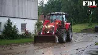 Unwetter Fridolfing im Landkreis Traunstein 07.06.2018