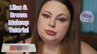 Lilac & Brown (Makeup Tutorial) #beauty #makeuptutorial #makeup