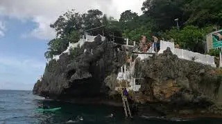 Ariel's point boracay 5meter dive