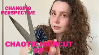 ХАОТИЧНЫЙ! Стрижка с изменением перспективы RP ASMR (звуки брызг воды, разбег, начало)