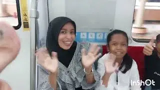 NAIK KRL BUATAN CHINA DARI STASIUN JUANDA TURUN DI MANGGARAI 