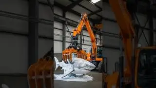Frozen Shark shipping Meat Market #viral #viralvideo #trending #sharks