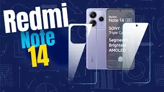Redmi note 14 5g front and Back Tempered Glass Screen protector
