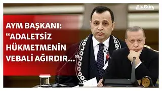 AYM Başkanı’ndan Erdoğan’ın katıldığı törende tartışma yaratacak konuşma: 