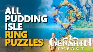 All Pudding Isle Ring Puzzle Genshin Impact