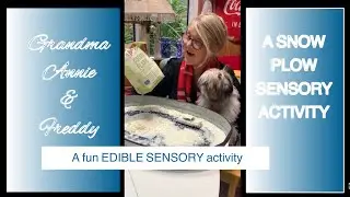 SNOW PLOW SENSORY BIN