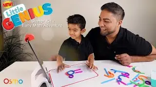 NEW OSMO Little Genius Starter Kit + Early Math Adventure! UNBOXING, SETUP AND LET'S PLAY!
