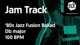 '80s Jazz Fusion Ballad in Db major 