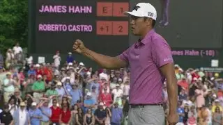 Highlights | James Hahn is victorious in sudden death playoff at Wells Fargo