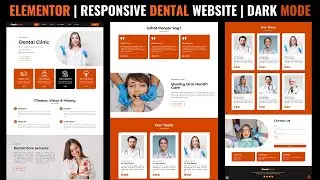 BUILD Your DENTAL CLINIC Website from Scratch with ELEMENTOR in 2025 🔥