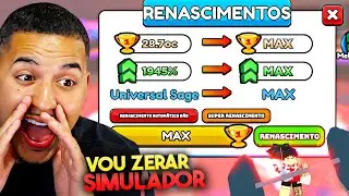 Peguei MAX REBIRTH no SIMULADOR DE LUTA DE BRAÇO💪🏻