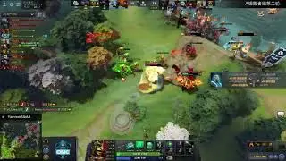 DOTA2 ESL One Genting VG vs Fnatic G02：teamfight moments 02