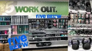 FIVE BELOW * AFFORDABLE FITNESS GEAR🏋🏽&zwj;♀️🏋🏽 (SHOP WITH ME) 2022