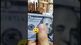 How to restore a ripped $100 bill