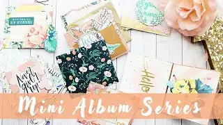 Mini envelope/flipbook album process for scrapbooking or snailmail