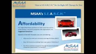 How to S.E.A.R.C.H.&trade; for the Right MS Treatment for You!