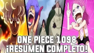 ONE PIECE CAPITULO 1098 (RESUMEN COMPLETO) | BONNEY ES UNA TENRYUUBITO Y KUMA BAILA PARA NIKA