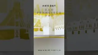 Experience San Francisco's Culture with Stunning Handmade Pop Up Card Featuring Iconic Landmarks