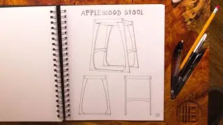 Saving Trees from the smoke wood pile - DeepThink Counter Stool Design Prototype - 2018