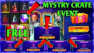 New Mystery crate event in Free fire | Free Fire Mystery crate event | Mystery crate event free fire