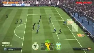 Final World Cup Goals Compilation || FIFA14 || Manual Controls
