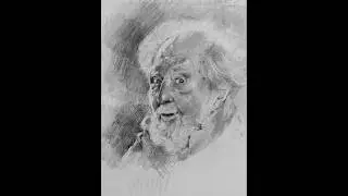 Anthony Eyton #portrait #drawing  #sketch #dibujo #graphite