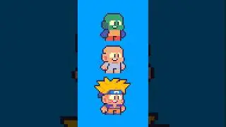 Tutorial de Personajes Pixel Art #pixelart #aseprite #cartoon #gamedev