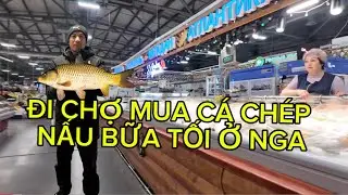 BÌNH YÊN XA XỨ:bữa tối sum họp của gia đình đông con ở Nga.