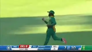 Nail-biting end at 3rd ODI between SA and IND