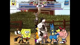 M.U.G.E.N: Equipo Nickelodeon Vs Equipo Cartoon Network 17
