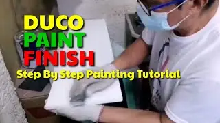 PAANO MAG DUCO PAINT FINISH SA PLYWOOD O KAHOY I DA HUSTLER'S TV