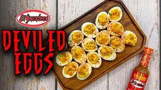 Spicy Deviled Eggs Recipe  | Ft. El Yucateco Habanero & Chiltepin Sauce
