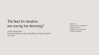 Duration Mismatch Explained: The Hidden Force That Drove Down European Rates #BISPaper