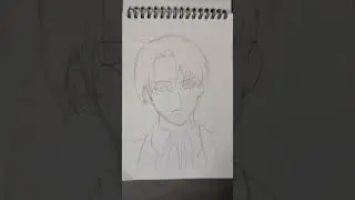 Drawing Eren Yeager for Attack on titan #sketch #leviackerman #levi #attackontitan #aot