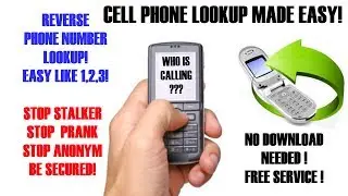 PHONE NUMBER LOOKUP made easy! How to do a reverse cell phone lookup in 2 minutes