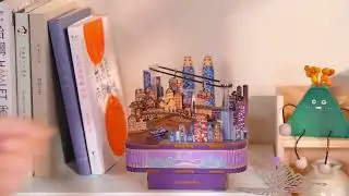 Twilight Cityscape DIY Music Box