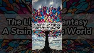 The Light of Fantasy, a Stained Glass World #mysticmicroverses