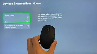 Xbox Series X/S: Как изменить скорость указателя мыши! (Для новичков) 2025