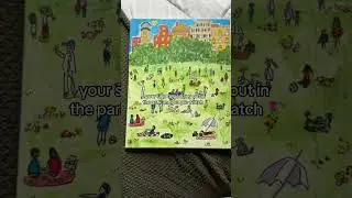 park painting! ✿ vrussoart #shorts #art #artist
