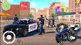 Police Car Sim 3D: Cop Chase &mdash; Ultimate Police Pursuit & Crime Fighter Simulator (Android Gameplay)
