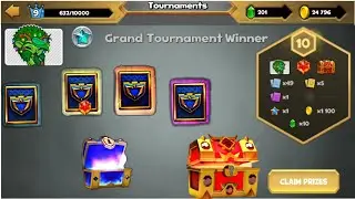 Dryad Tournament WIN!!🏆| without any legendary | #tournamentwin #castlecrush