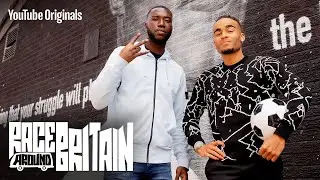 Munya and Harry Pinero Take On Epic Penalty Shootout | Race Around Britain
