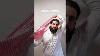 Shemagh Tutorial 🤩 #shemagh #tutorial #islamicshorts #freepalestine #eidoutfit #eidoutfitideas #gaza