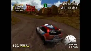 V Rally 2 Expert Edition (Dreamcast) Gameplay