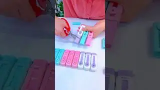 Тётя порезала мой ластик ножницами ✂️ #шорты